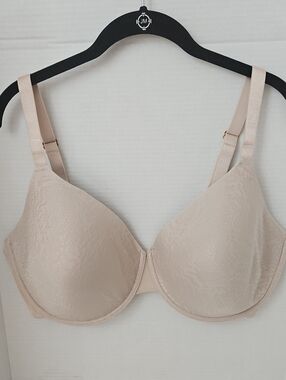 Natori NWOT Women's Cream Full Fit Conform Memory Foam Contour Underwire Bra 40H